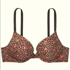 New! NWT Sexy Tee Lace & Sheer Mesh Push-Up Bra